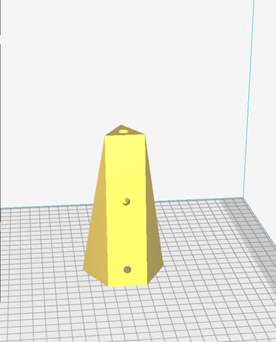 Fichier de la modelisation de la patte centrale