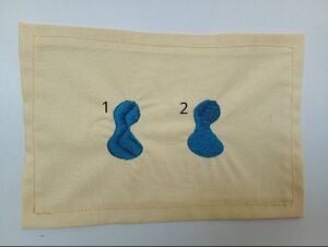 Documentation tissu Ink/Stitch : Colonne satin, méthodes de découpage