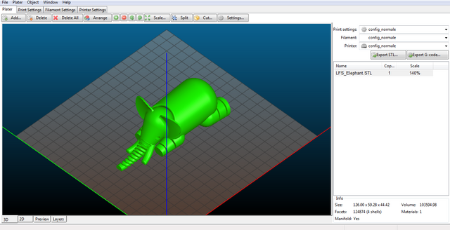 Slicer avec Slic3r — fablabo