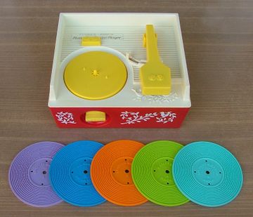 le Record Player Fisher Price
